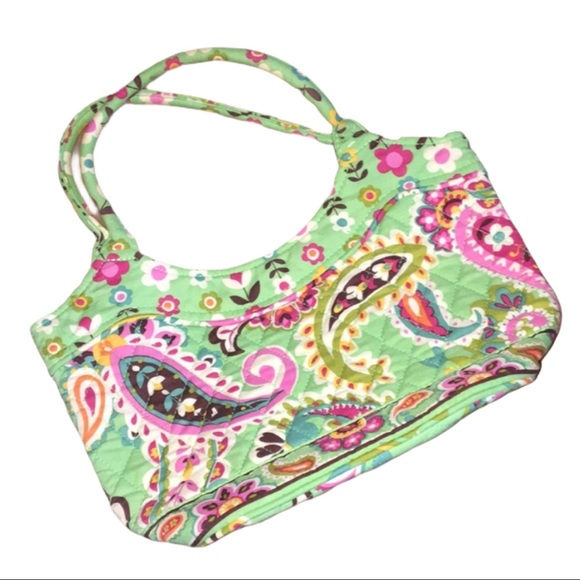 VERA BRADLEY RETIRED Tutti Frutti Daisy Tote - Picture 3 of 4